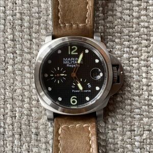 Parnis 44mm Marina Militare Automatic